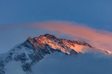 Foto auf Acrylglas Nanga Parbat Nanga Parbat Mountain (8,126 meters),from Fairy Meadows,Gilgit-Baltistan, Pakistan,