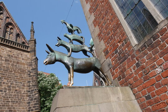 Denkmal Bremer Stadtmusikanten