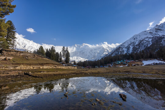 heaven on earth,Nanga Parbat from Fairy Meadows,Gilgit-Baltistan, Pakistan,