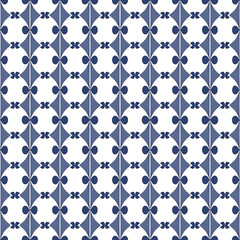 seamless repeating wallpaper background white and blue geometric pattern