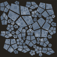 Abstract background of geometric shapes.