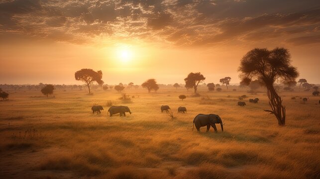 Majest&auml;tische Safari - Generative AI