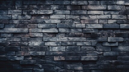 Obraz premium Abstract dark brick wall texture background pattern