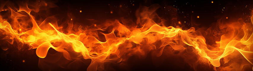 Abstract colorful fire background. High quality photo
