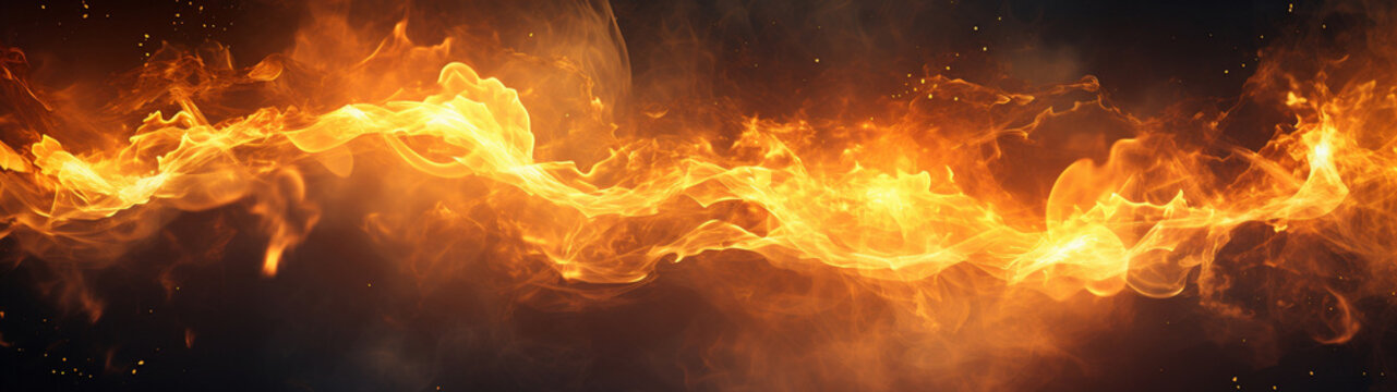 Abstract colorful fire background. High quality photo
