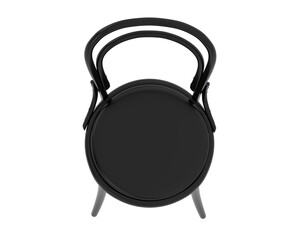 House chair isolated on transparent background. 3d rendering - illustration