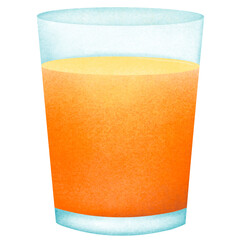 glass of orange juice