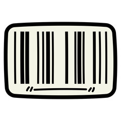 barcode filled outline icon style