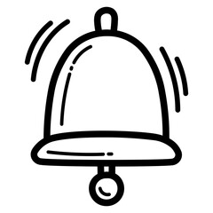 bell line icon style