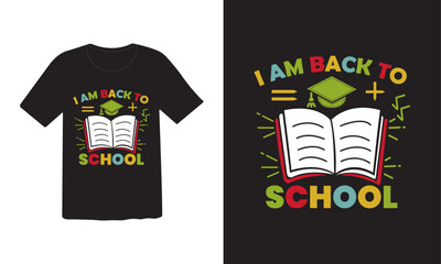 Educational t shirt design concept.