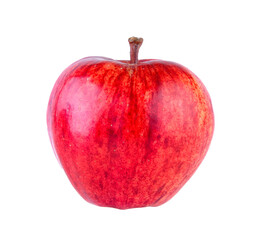 red apple on transparent png