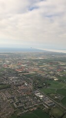 aerial view of the city