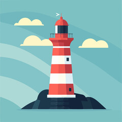 lighthouse on the coast