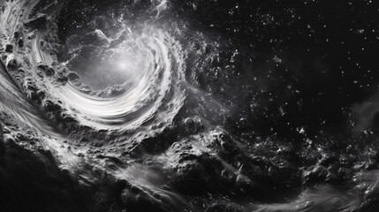 Symmetric Abstractions: Harmonious Fusion of Colorful Patterns, Geometric Shapes, and Graceful Figures in Black, White, and Vibrant Hues, Enhanced by Generative AI