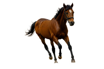 Fototapeta na wymiar Horse isolated on transparent background