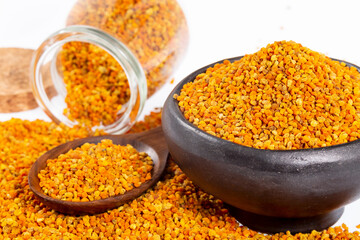 Bee Pollen Grains Natural And Healthy Food