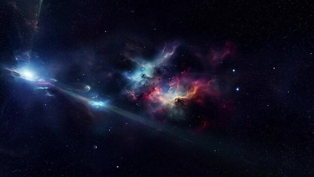 Beautiful landscapes of space. The unknown universe.