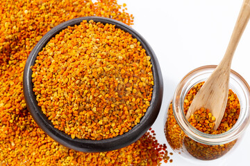 Bee Pollen Grains Natural And Healthy Food