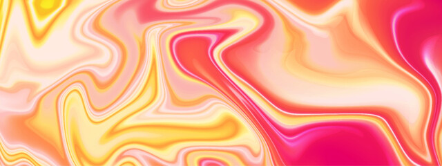 Abstract luxurious multicolor smooth wavy marble texture background. Abstract beautiful holographic fluid curved wave liquid background. Luxurious fluid texture background.