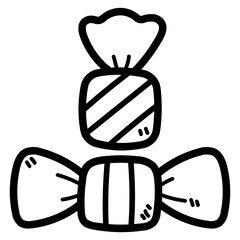 candy line icon style