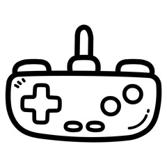 gamepad line icon style