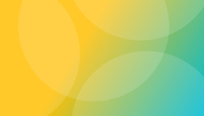 Abstract green blue and yellow background illustration design gradient backdrop landscape
