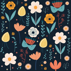 seamless floral pattern