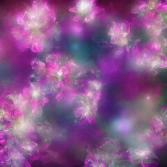 Background with flowers