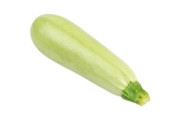 vegetable marrow or zucchini isolated from background