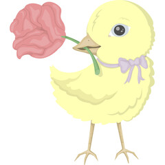 Chicken with Rose Hatched