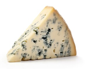 Isolated Blue Stilton Cheese