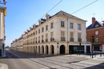 Rue Royale ("Royal Street") in Orléans in the French department of Loiret, Centre Val de Loire, France