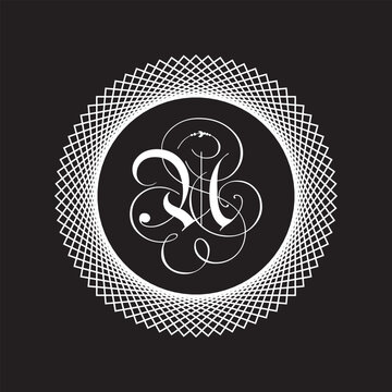 recommend clip art: White color all font vector logo design in black background,