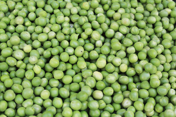 healthy food  green peas background