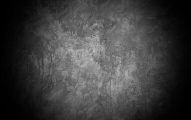 Old wall texture smeared engine oil cement dark black gray  background abstract grey color design are light with white gradient background.