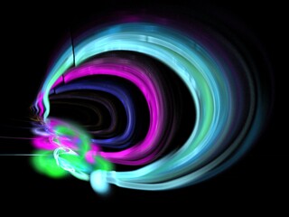 Abstract background, colored fantastic texture, unique art illustration, fractal for graphic design projects.