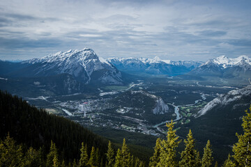 Bird's Eye View of Banff