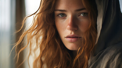  emotive portrait of an individual facing the daily challenges of life