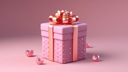 3d gift box isolated, Gift box 3d, offer box 3d, 3d offer box, 3d surprising box