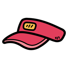 visor filled outline icon style