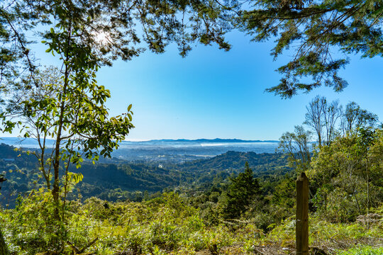 Vista panor&aacute;mica de corregimiento de Santa Elena Colombia.