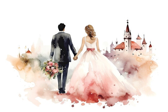 Bride Groom Clip Art Images – Browse 6,386 Stock Photos, Vectors, and Video  | Adobe Stock
