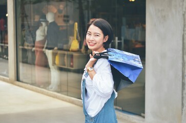 woman in the street