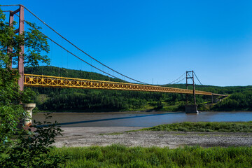 Peace River Bridge, Alberta, Canada
