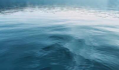 Fototapeta premium a body of water with a boat in the distance with a sky background and a line of buildings in the distance with a few clouds in the distance. generative ai