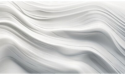  an abstract white background with wavy lines in the center of the image and a white background with wavy lines in the middle of the image.  generative ai