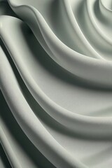 Obraz premium Gray fabric for abstract background. Generative AI