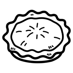 pie line icon style