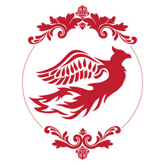 Phoenix Bird  Logo Icon