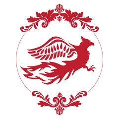 Phoenix Bird  Logo Icon